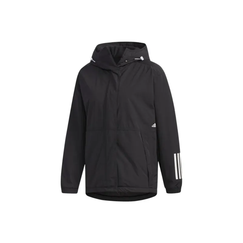 Adidas W S2S MID JK Jackets & Coats Women's Black-0