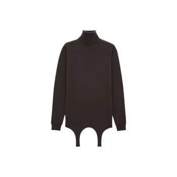 SAINT LAURENT Turtleneck Garter Jumper