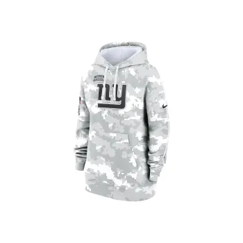 Nike New York Giants Salute To Service Primary Edge Club Women's Nike Nfl Pullover Hoodie