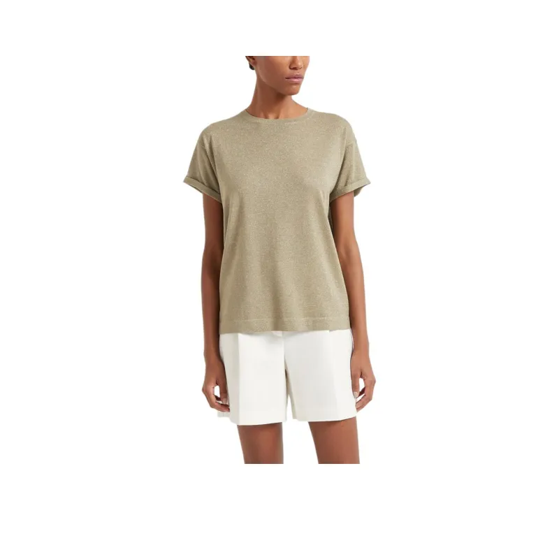 Brunello Cucinelli Lurex T shirt-0