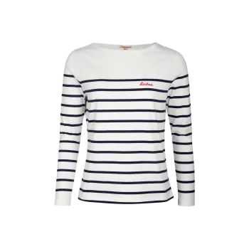 BARBOUR Regular T-Shirt Women's White