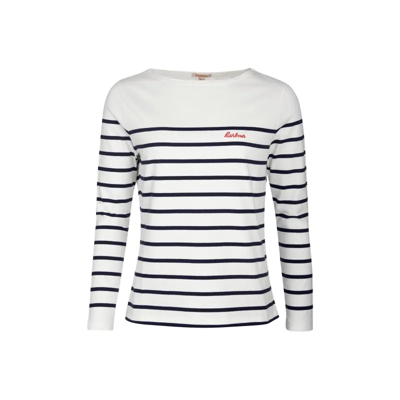 BARBOUR Regular T-Shirt Women's White-0