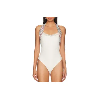 FREE PEOPLE SS24 Bodysuits Women's Ivory White