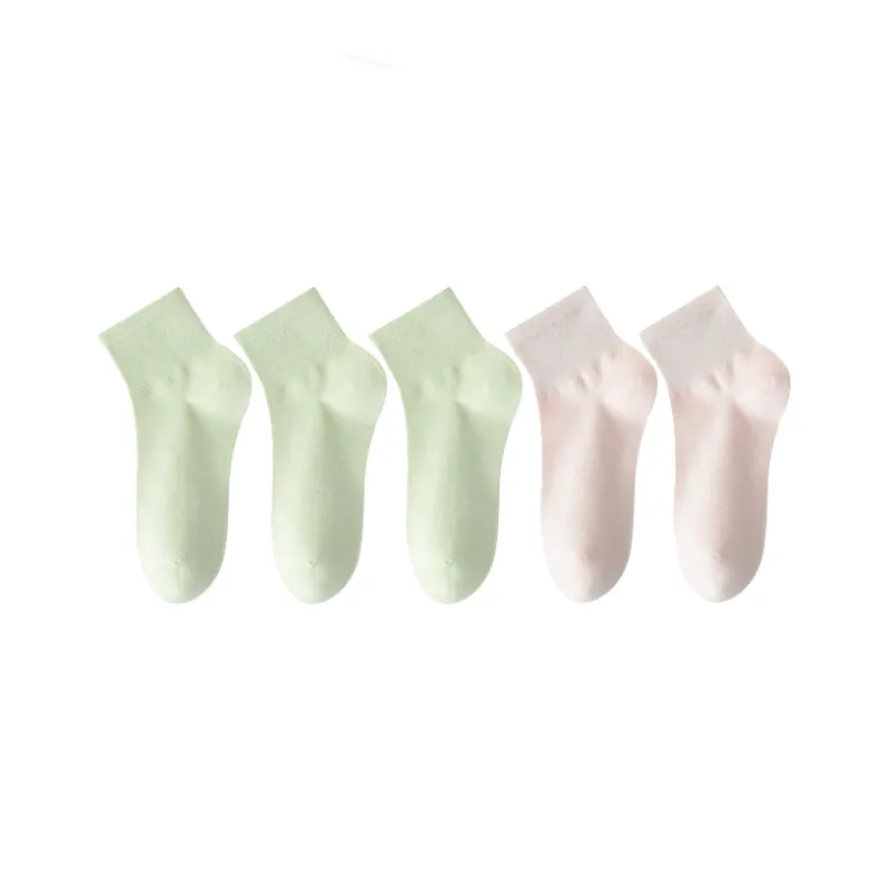 Cotton Gene Mid Calf Socks Women's 5 Pack-11