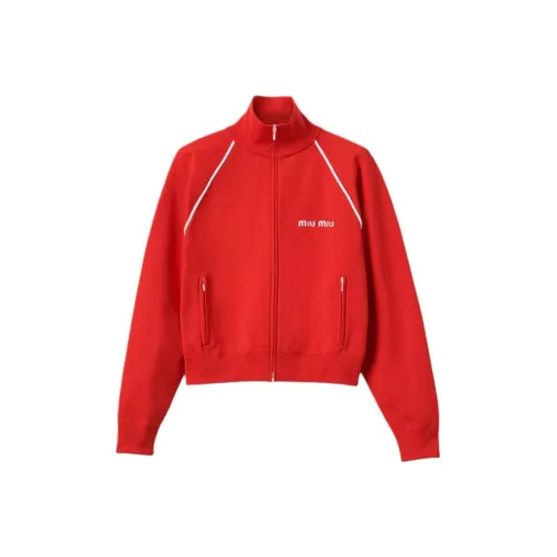MIU MIU Jackets Coats Women's Red
