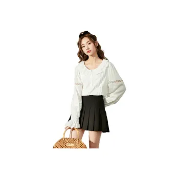 Tonlion Shirt Women's Raw White