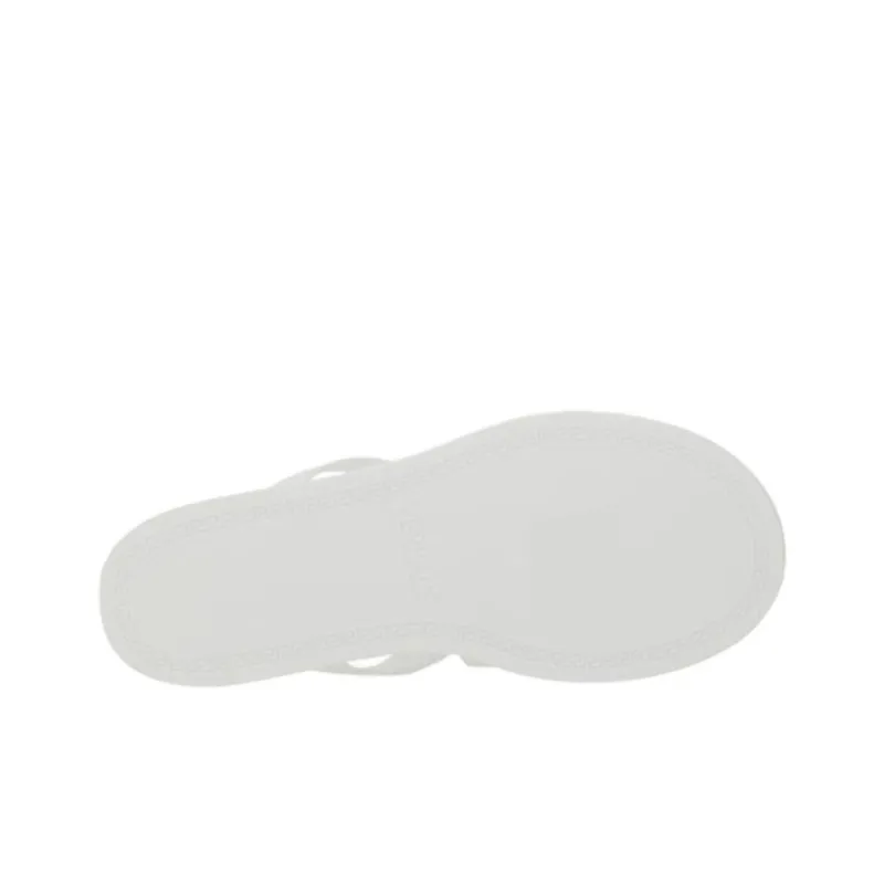 FANSIZHE Flip Flops Women's White-6