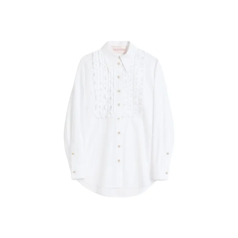 Valentino Ruffle detail Shirt-0