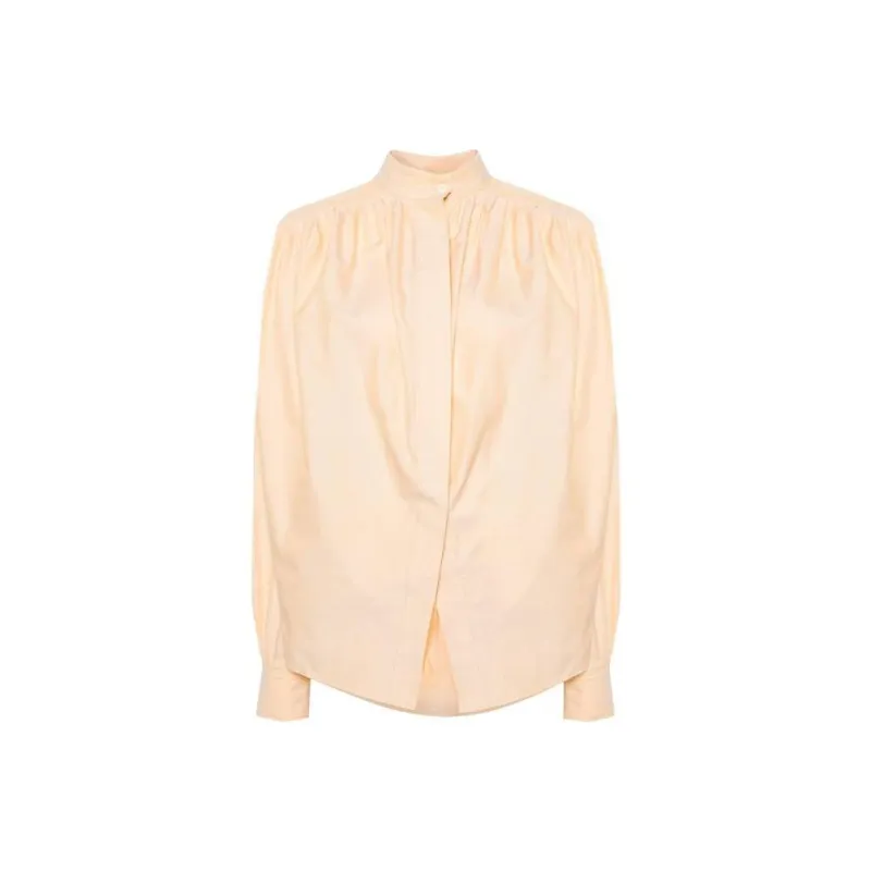 ETRO Pleated Long Sleeved Blouse-0
