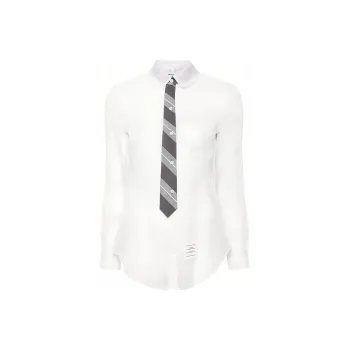 THOM BROWNE Organza Silk Shirt