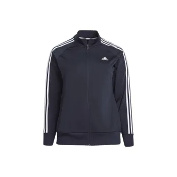 Adidas Free Shipping With AdiClub Essentials Warm-Up Tricot Slim 3-Stripes Track Jacket Plus Size
