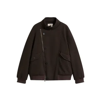 Octopus Me Jackets Coats Women's Dark Coffee