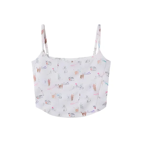 TOOOLAZY Camisole Women's White