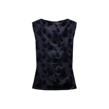 ZARA T-Shirts Women's Dark Blue