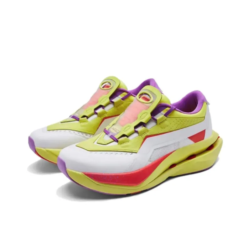 AVIA Sports Life Collection Cushioning Height Increase Low Top Running Shoes Unisex Neon Green-2