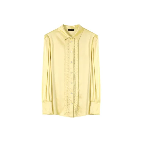 NINE WEST Shirt Women's Light Yellow