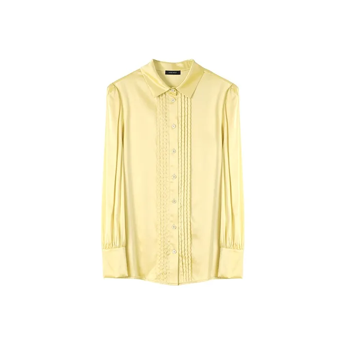 NINE WEST Shirt Women's Light Yellow-0