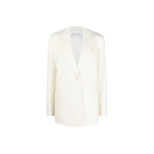 OFF-WHITE Tomboy Single-Breasted Long-Sleeved Blazer