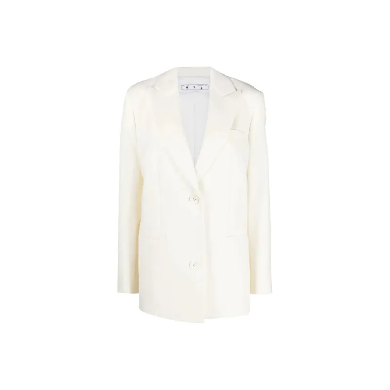 OFF-WHITE Tomboy Single-Breasted Long-Sleeved Blazer-0