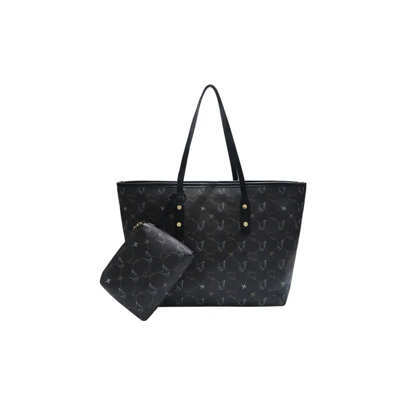 Dusen Kangaroo PU Shoulder Bag Women's Multicolor-7