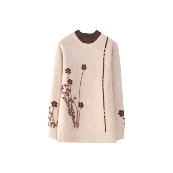 Mapping Knitwear Women's Camel