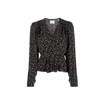 ISABEL MARANT ETOILE SS24 Shirt Women's Black