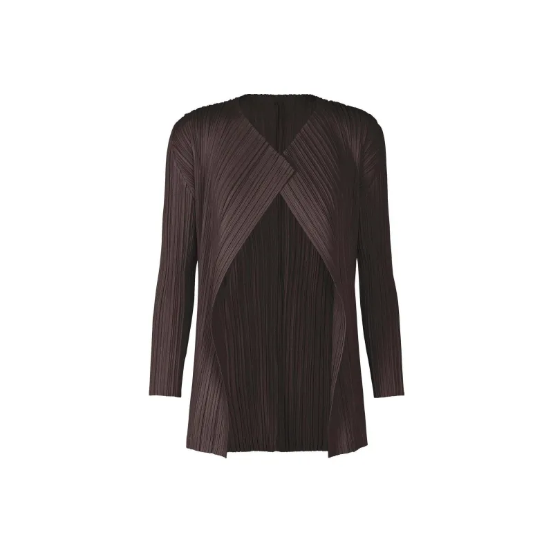 PLEATS PLEASE ISSEY MIYAKE Mellow Pleats Cardigan-0