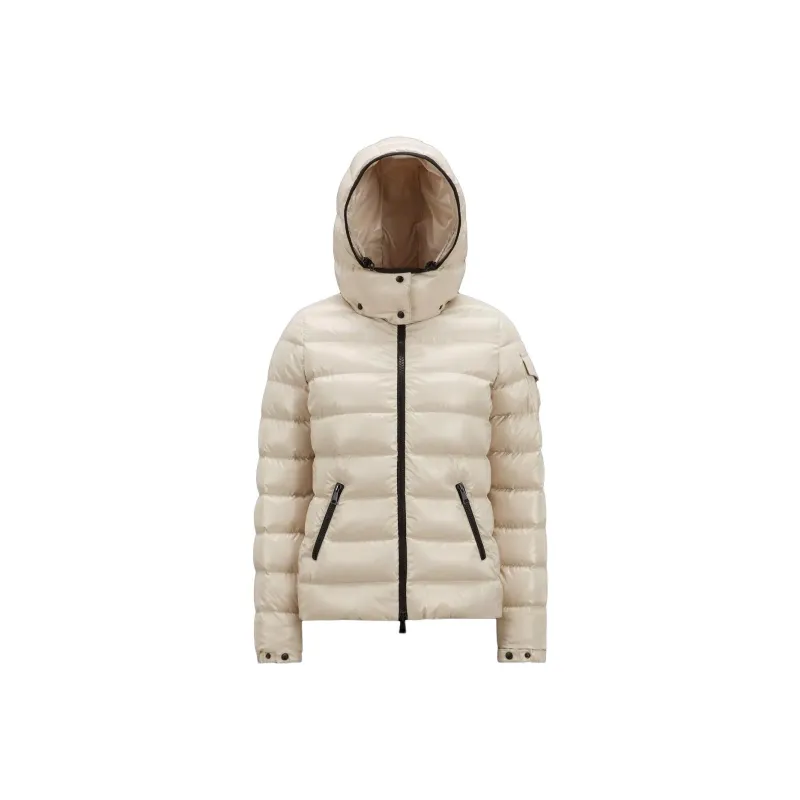 Moncler Buddy Series Down Jackets Women's Light Umber-0