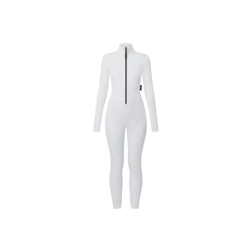 LOUIS VUITTON Ribbed Knit Long-Sleeved Bodysuit