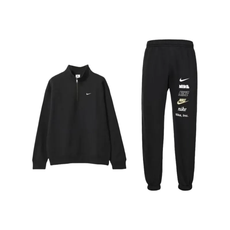 Nike Daily Vintage Casual Sportswear Men's Black-0