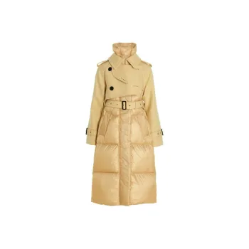 Sacai Down Jackets Women's Yellow