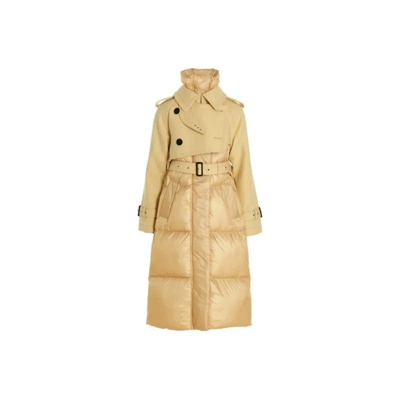 Sacai Down Jackets Women's Yellow-0