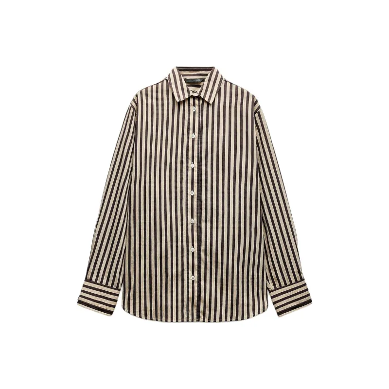 ZARA Shirts Women's Beige Brown-0