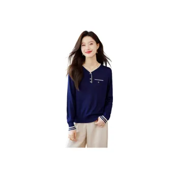 Love Elaine Knitwear Women's Blue