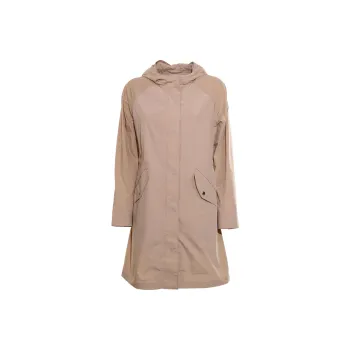 WOOLRICH Hooded Mid-length Coat
