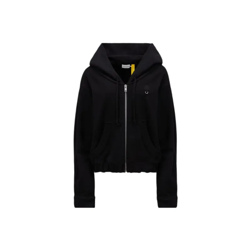 MONCLER GENIUS Moncler X Willow Smith Zip Up Eyelet Hoodie-0