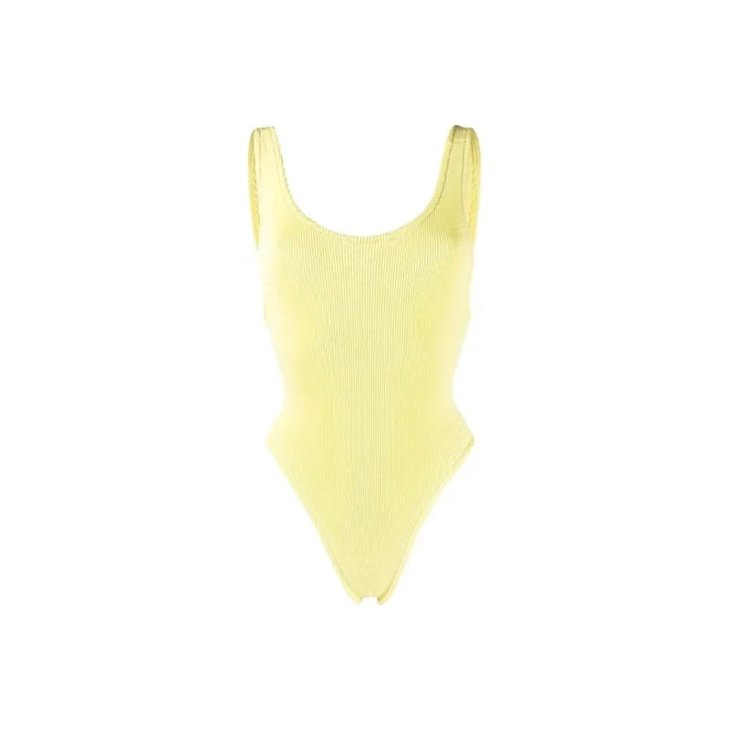 REINA OLGA Ruby Stretch Design Sleeveless Swimsuit-0