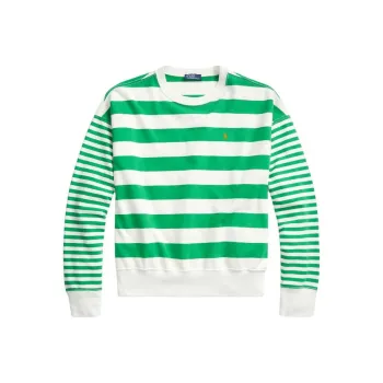 Polo Ralph Lauren Polo Pony Striped Sweatshirt