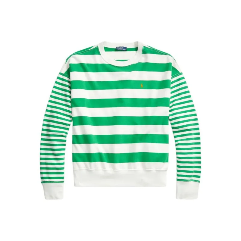 Polo Ralph Lauren Polo Pony Striped Sweatshirt-0