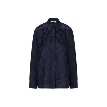 FENDI Shirts Women's Dark Blue