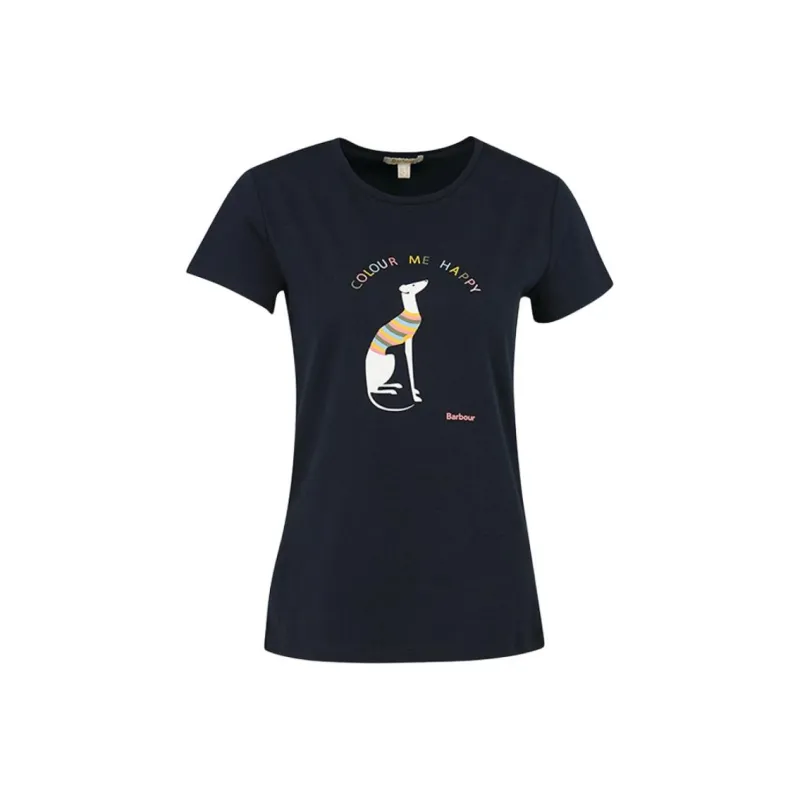 BARBOUR Regular T-Shirt Women's Dark Blue-0