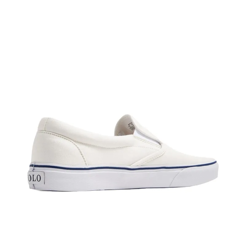 Polo Ralph Lauren Keaton Bear Casual Shoes Men's White-3