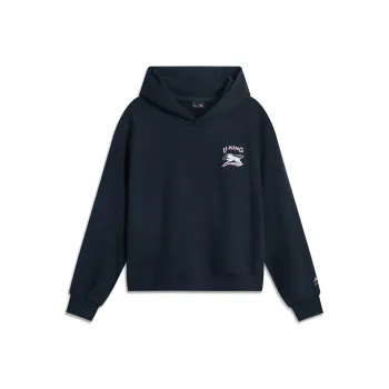 LiNing Sports Life Collection Sweatshirt Women's Outer Space Blue