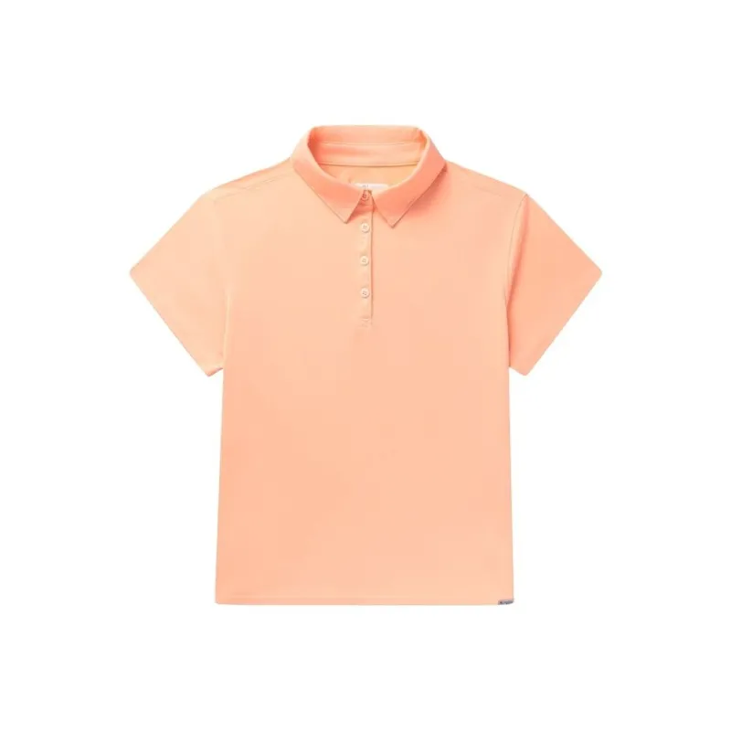 Columbia Fishing Collection Tidal Polo Shirt Women's Orange-0