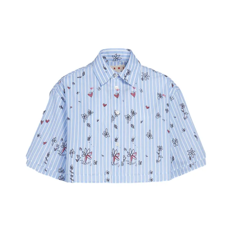 MARNI Shirts Women's Blue-0