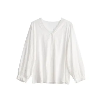 RED DRAGONFLY Chiffon Shirt Women's White