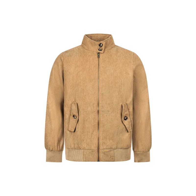 DanerWang Jackets Unisex Brown-0