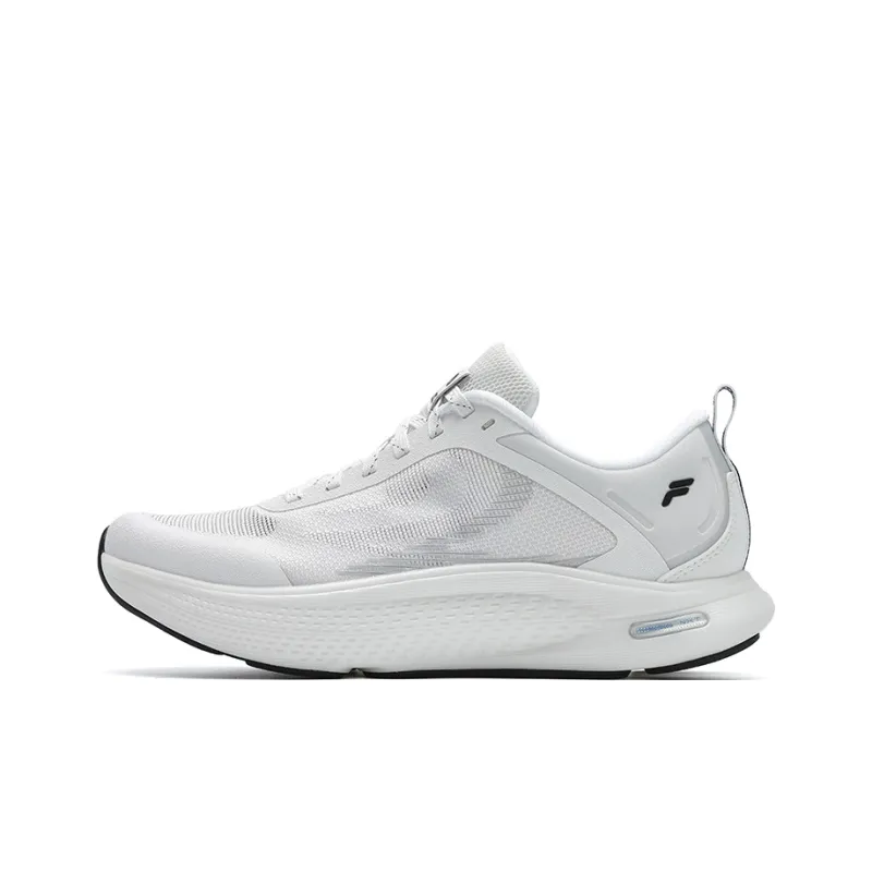 FILA Slip Resistant, Abrasion Resistant, Breathable, Lightweight Coverage Low Top Running Shoes Women's FILA White-0