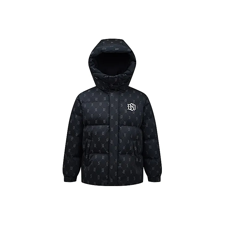 BOSIDENG BOSIDENG Letter Aging Down Jacket Unisex-5