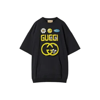 GUCCI SS24 Sweatshirt Women's Black